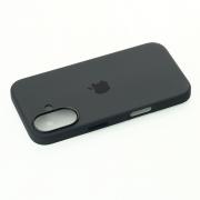 Силиконовый чехол OrigCase "Colors" with MagSafe для iPhone 16 Black