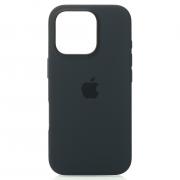 Силиконовый чехол OrigCase "Colors" with MagSafe для iPhone 16 Pro Black