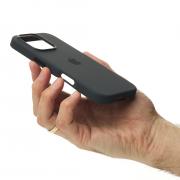 Силиконовый чехол OrigCase "Colors" with MagSafe для iPhone 16 Pro Black