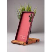 Силиконовый чехол Original pack SOFT для Samsung A54 5G (ТРИЗУБ) бордовый