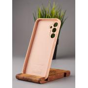 Силиконовый чехол Original pack SOFT для Samsung A54 5G (ТРИЗУБ) пудра