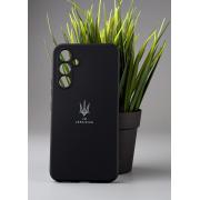 Силиконовый чехол Original pack SOFT для Samsung A54 5G (ТРИЗУБ) черный