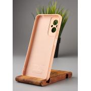 Силиконовый чехол Original pack SOFT для Xiaomi Redmi 11 Prime/Poco M5 4G (ТРИЗУБ) пудра