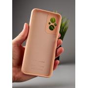 Силиконовый чехол Original pack SOFT для Xiaomi Redmi 11 Prime/Poco M5 4G (ТРИЗУБ) пудра