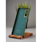 Силиконовый чехол Original pack SOFT для Xiaomi Redmi 11 Prime/Poco M5 4G (ТРИЗУБ) темно-зеленый