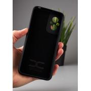 Силиконовый чехол Original pack SOFT для Xiaomi Redmi 11 Prime/Poco M5 4G (ТРИЗУБ) черный