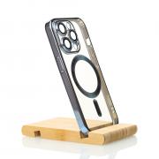 Силиконовый чехол SHINING with MagSafe для iPhone 13 Pro синий