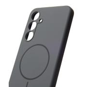 Силиконовый чехол Slim Ring Soft с поддержкой MagSafe для Samsung S24 FE stone gray