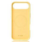 Силиконовый чехол Slim Ring Soft с поддержкой MagSafe для iPhone 17 AIR sunglow