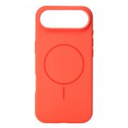 Силиконовый чехол Slim Ring Soft с поддержкой MagSafe для iPhone 17 AIR orange