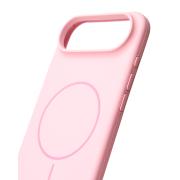 Силиконовый чехол Slim Ring Soft с поддержкой MagSafe для iPhone 17 AIR pink