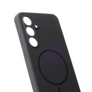 Силиконовый чехол Slim Ring Soft с поддержкой MagSafe для Samsung S24 FE stone gray