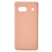 Силиконовый чехол SOFT Silicone Case для Google Pixel 8A (без лого) пудра