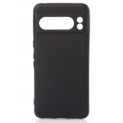 Силиконовый чехол SOFT Silicone Case для Google Pixel 8 Pro (без лого) черный