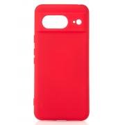 Силиконовый чехол SOFT Silicone Case для Google Pixel 8 (без лого) красный