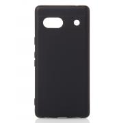 Силиконовый чехол SOFT Silicone Case для Google Pixel 7A (без лого) черный