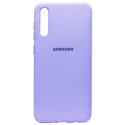 Силиконовый чехол SOFT Silicone Case для Huawei Y6P HQ (с логотипом) сиреневый