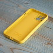 Силиконовый чехол SOFT Silicone Case для iPhone 14 Plus (без лого) лимонный