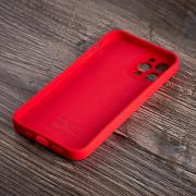 Силиконовый чехол SOFT Silicone Case для iPhone 12 Pro (без лого) красный