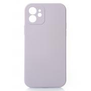 Силиконовый чехол SOFT Silicone Case для iPhone 12 (без лого) глициния