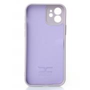 Силиконовый чехол SOFT Silicone Case для iPhone 12 (без лого) глициния