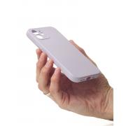 Силиконовый чехол SOFT Silicone Case для iPhone 12 (без лого) глициния