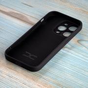 Силиконовый чехол SOFT Silicone Case для iPhone 14 Pro Max (без лого) черный