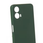 Силиконовый чехол SOFT Silicone Case для Motorola G24 (без лого) темно-зеленый