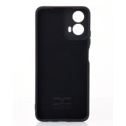 Силиконовый чехол SOFT Silicone Case для Motorola G24 (без лого) черный