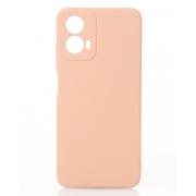 Силиконовый чехол SOFT Silicone Case для Motorola G34 (без лого) пудра