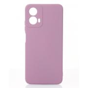 Силиконовый чехол SOFT Silicone Case для Motorola G34 (без лого) лаванда