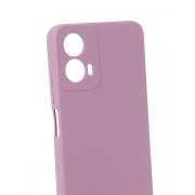 Силиконовый чехол SOFT Silicone Case для Motorola G34 (без лого) лаванда