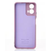 Силиконовый чехол SOFT Silicone Case для Motorola G34 (без лого) лаванда