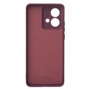 Силиконовый чехол SOFT Silicone Case для Motorola Edge 40 Neo (без лого) бордовый