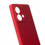 Силиконовый чехол SOFT Silicone Case для Motorola Edge 40 Neo (без лого) красный