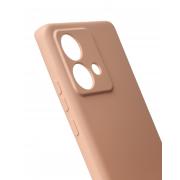 Силиконовый чехол SOFT Silicone Case для Motorola Edge 40 Neo (без лого) пудра