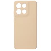 Силиконовый чехол SOFT Silicone Case для Motorola G86 (без лого) пудра