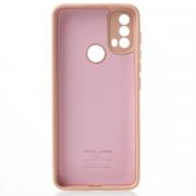 Силиконовый чехол SOFT Silicone Case для Motorola E40 (без лого) пудра