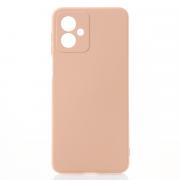 Силиконовый чехол SOFT Silicone Case для Motorola G14 (без лого) пудра