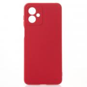 Силиконовый чехол SOFT Silicone Case для Motorola G14 (без лого) красный