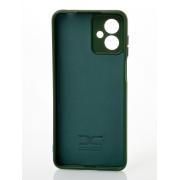 Силиконовый чехол SOFT Silicone Case для Motorola G14 (без лого) темно-зеленый