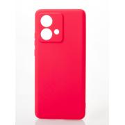 Силиконовый чехол SOFT Silicone Case для Motorola Edge 40 Neo (без лого) малиновый