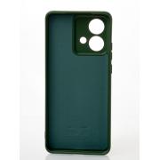 Силиконовый чехол SOFT Silicone Case для Motorola Edge 40 Neo (без лого) темно-зеленый