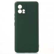 Силиконовый чехол SOFT Silicone Case для Motorola G72 (без лого) темно-зеленый