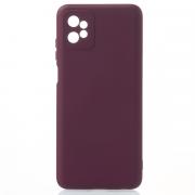 Силиконовый чехол SOFT Silicone Case для Motorola G32 (без лого) бордовый