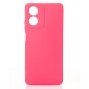 Силиконовый чехол SOFT Silicone Case для Motorola G04 (без лого) малиновый