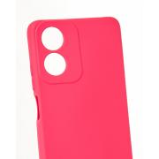 Силиконовый чехол SOFT Silicone Case для Motorola G04 (без лого) малиновый