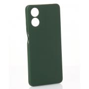 Силиконовый чехол SOFT Silicone Case для Motorola G04 (без лого) темно-зеленый