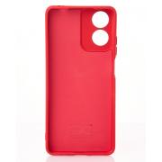 Силиконовый чехол SOFT Silicone Case для Motorola G04 (без лого) красный