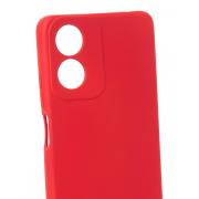 Силиконовый чехол SOFT Silicone Case для Motorola G04 (без лого) красный